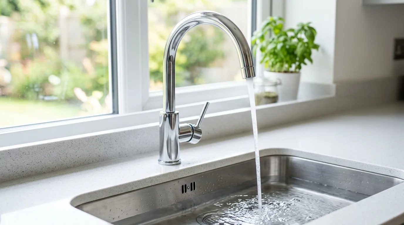 Local Plumbing Master Pros same day plumber fixing a faucet in La Quinta, CA
